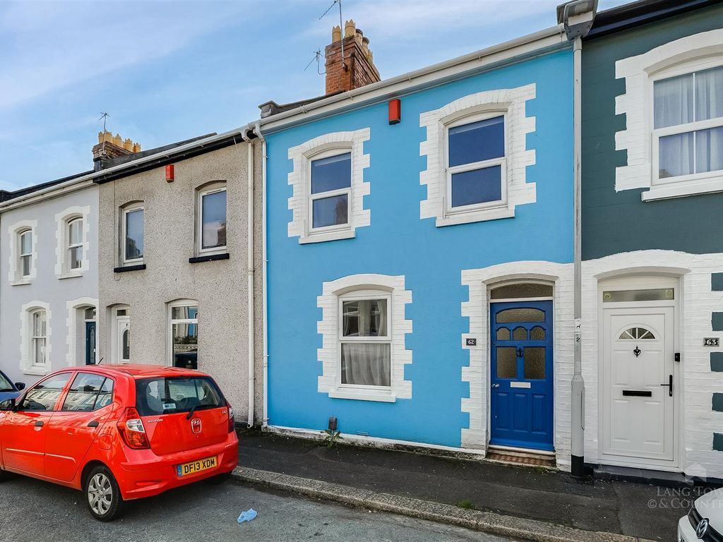 2 bed terraced house to rent in Hotham Place, Stoke, Plymouth PL1, £995