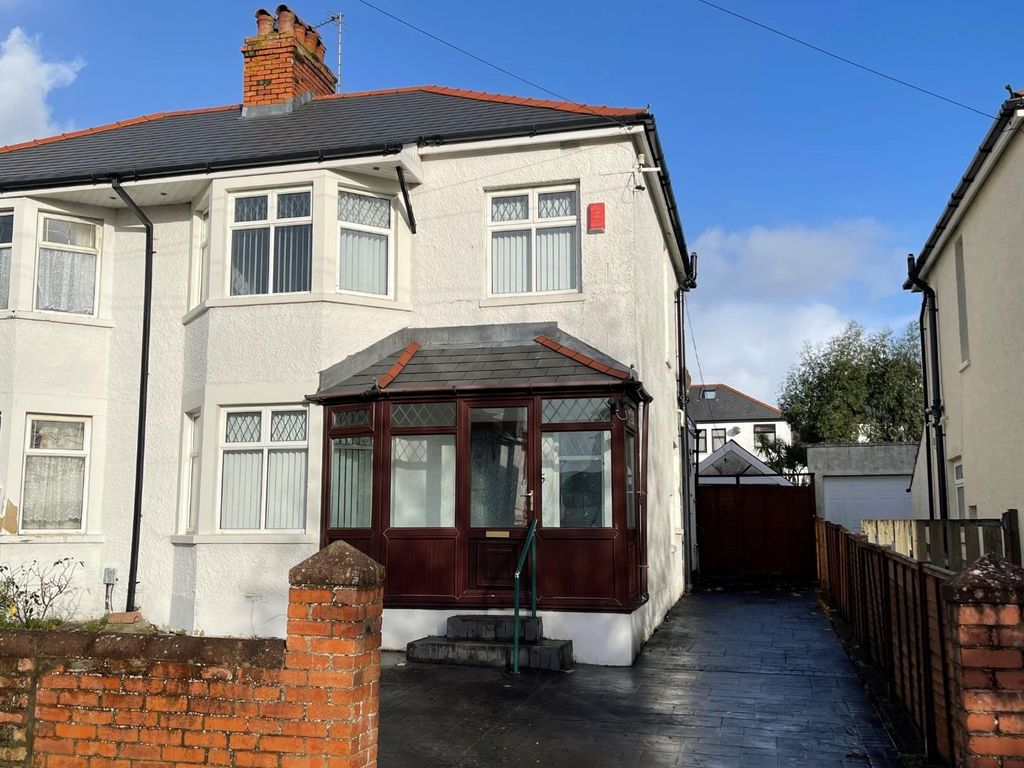 3 bed semidetached house for sale in Mountjoy Avenue, Penarth CF64