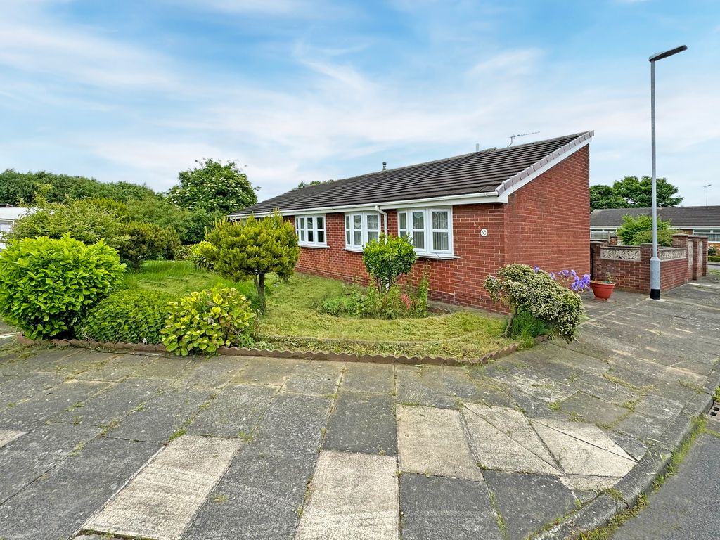 2 bed bungalow for sale in Throston Close, Hartlepool TS26, £150,000