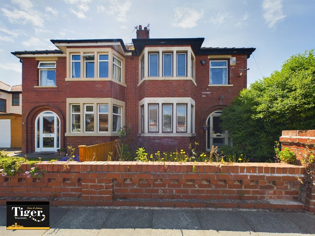 3 bed semidetached house for sale in Highbury Road East, Lytham St. Annes FY8, £145,000 Zoopla