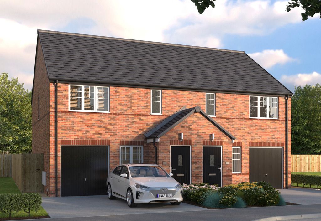 New home, 3 bed detached house for sale in "Oakwood" at Pontefract Lane