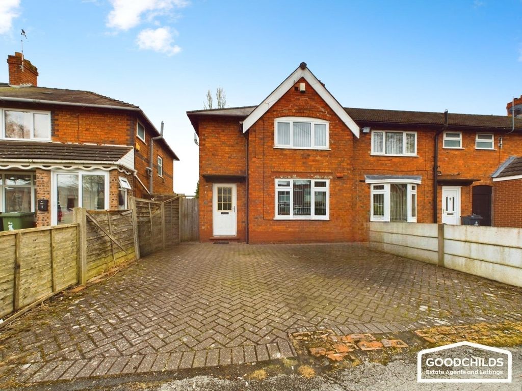 3 bed semidetached house for sale in Green Lane, Leamore, Walsall WS3