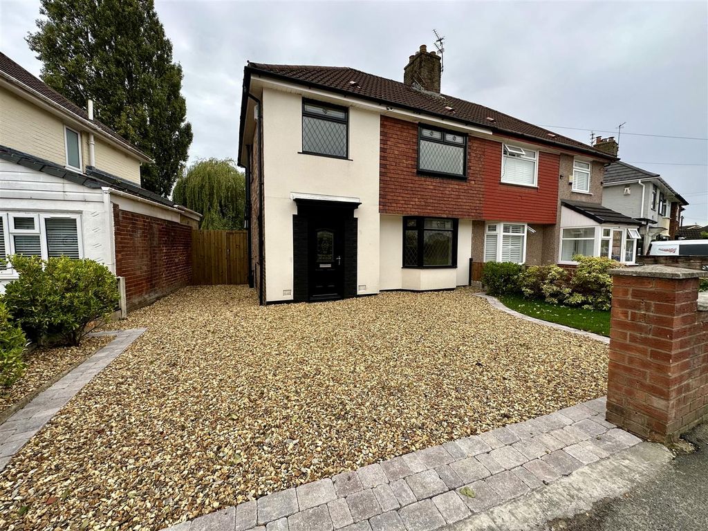 3 bed semidetached house for sale in Easton Road, Huyton, Liverpool