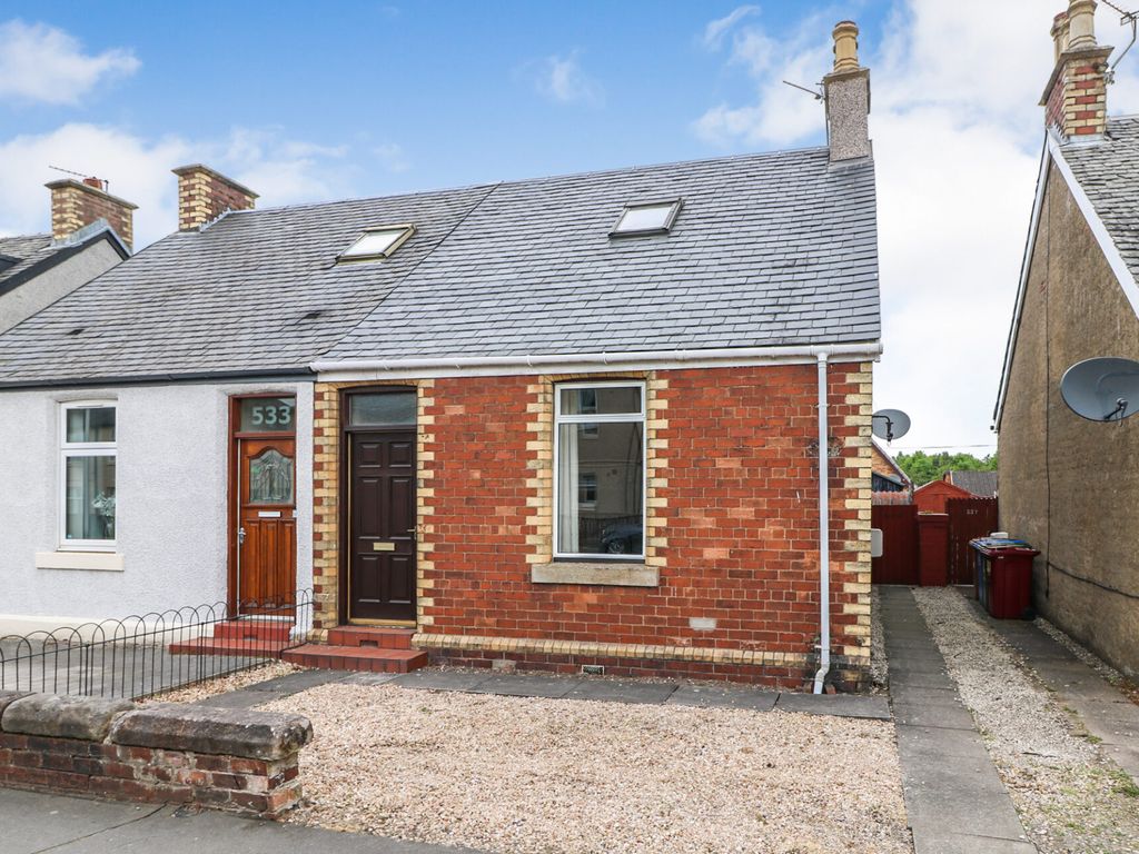 2 bed semidetached house for sale in 535, King Street, Larbert FK5, £