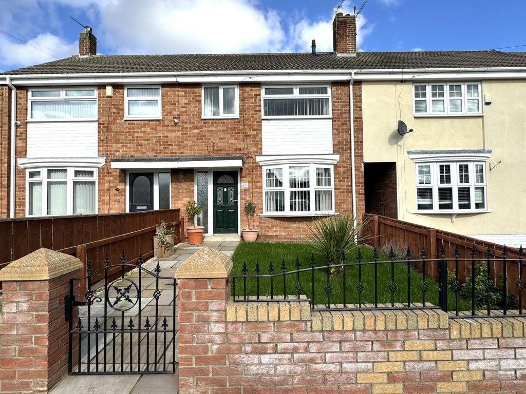 2 bed terraced house for sale in Huxley Walk, Hartlepool TS25, £99,950