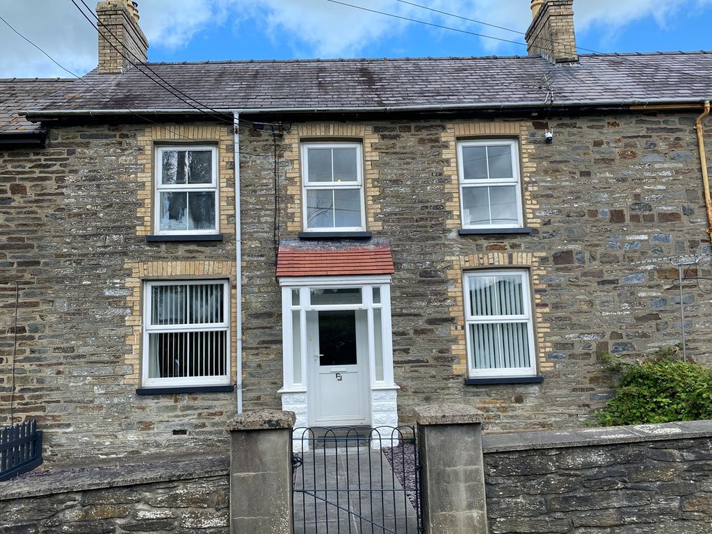 4 bed terraced house for sale in Railway Terrace, Henllan, Llandysul
