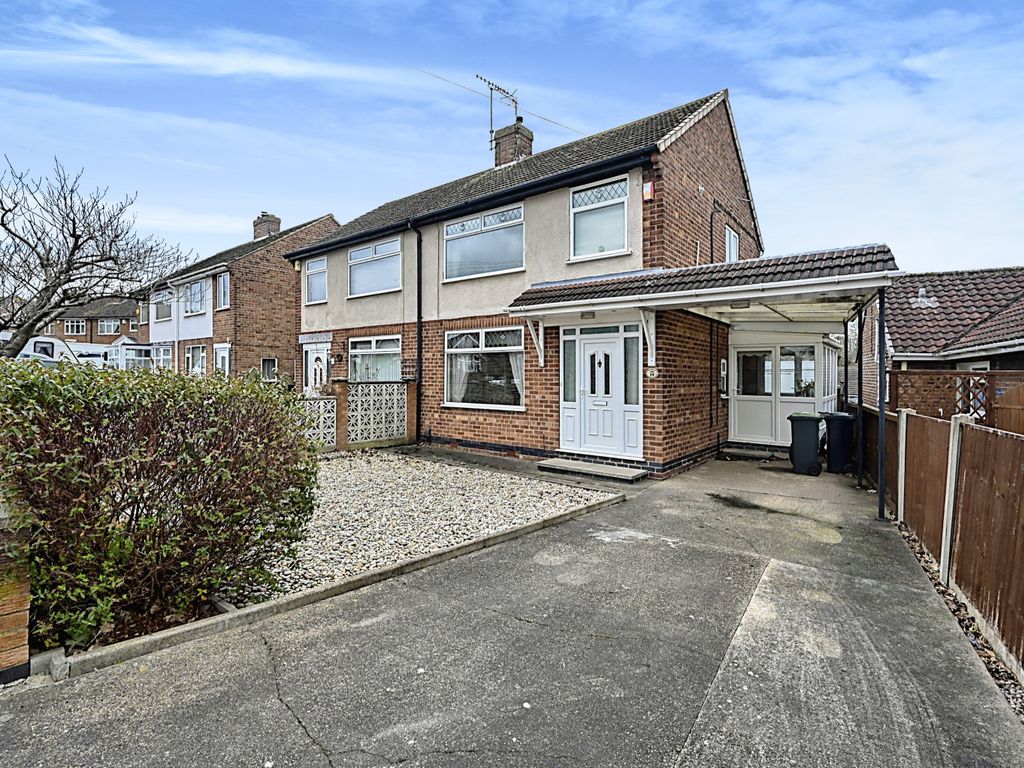 3 bed semidetached house for sale in Douglas Avenue, Awsworth