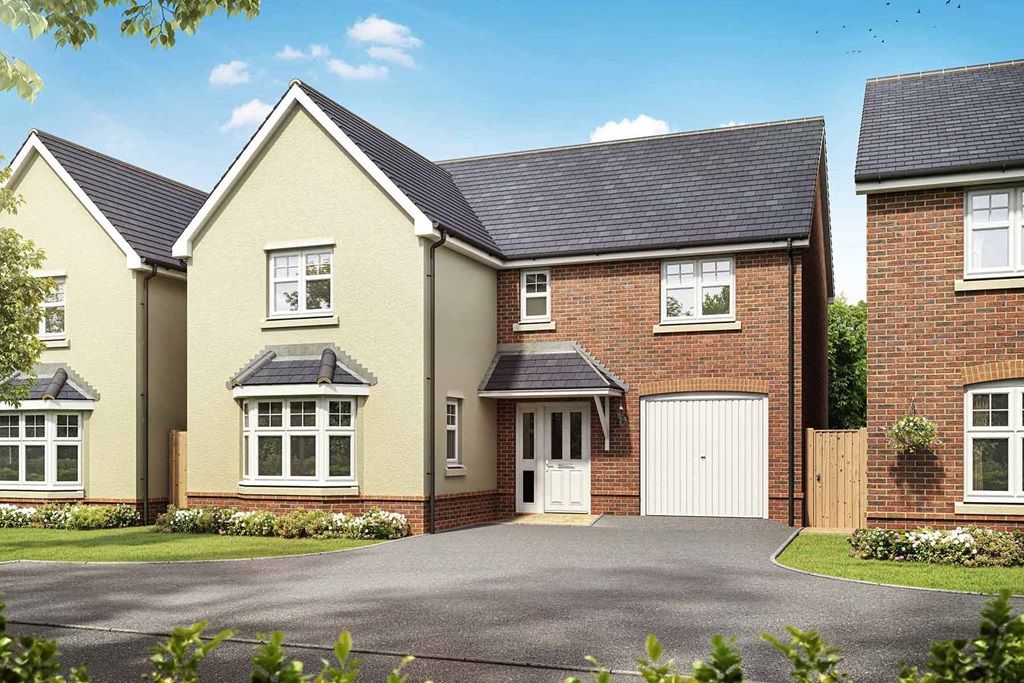 New home, 4 bed detached house for sale in "The Dunham Plot 186" at