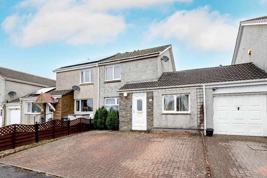 3 bed semidetached house for sale in Hillpark Rise, Kilwinning, North