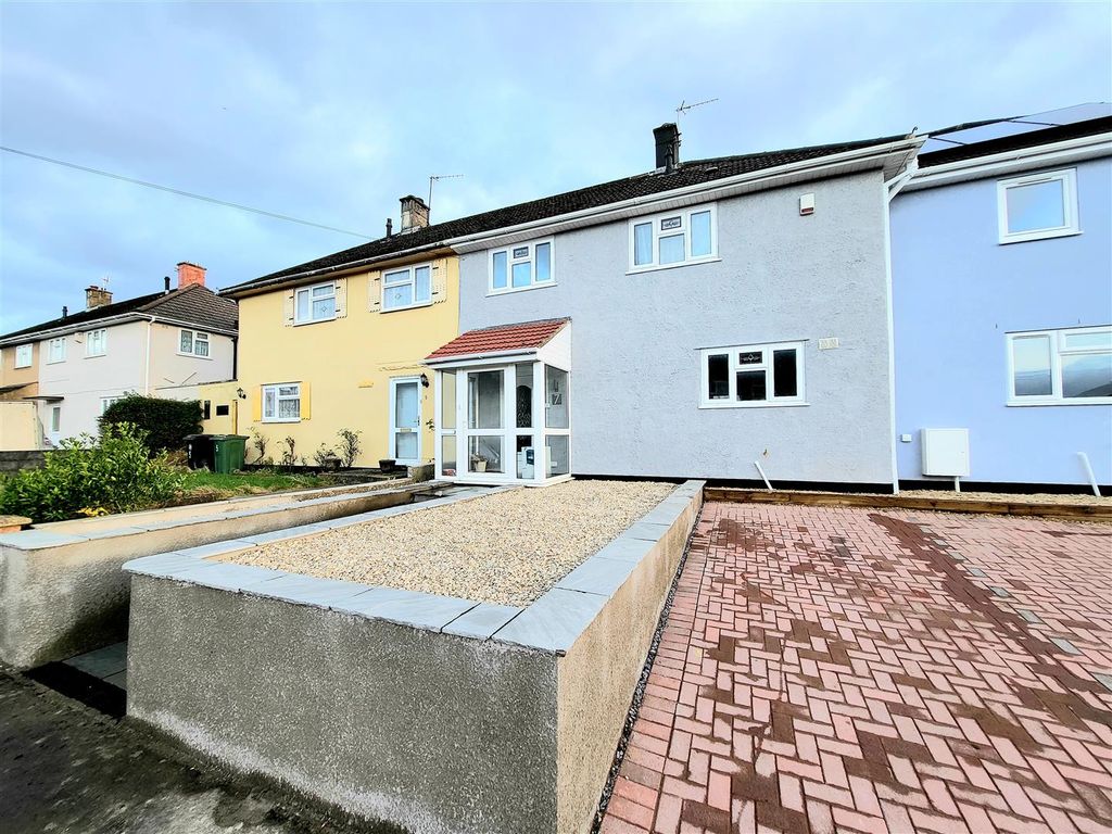 3 bed terraced house to rent in Keinton Walk, Henbury, Bristol BS10, £