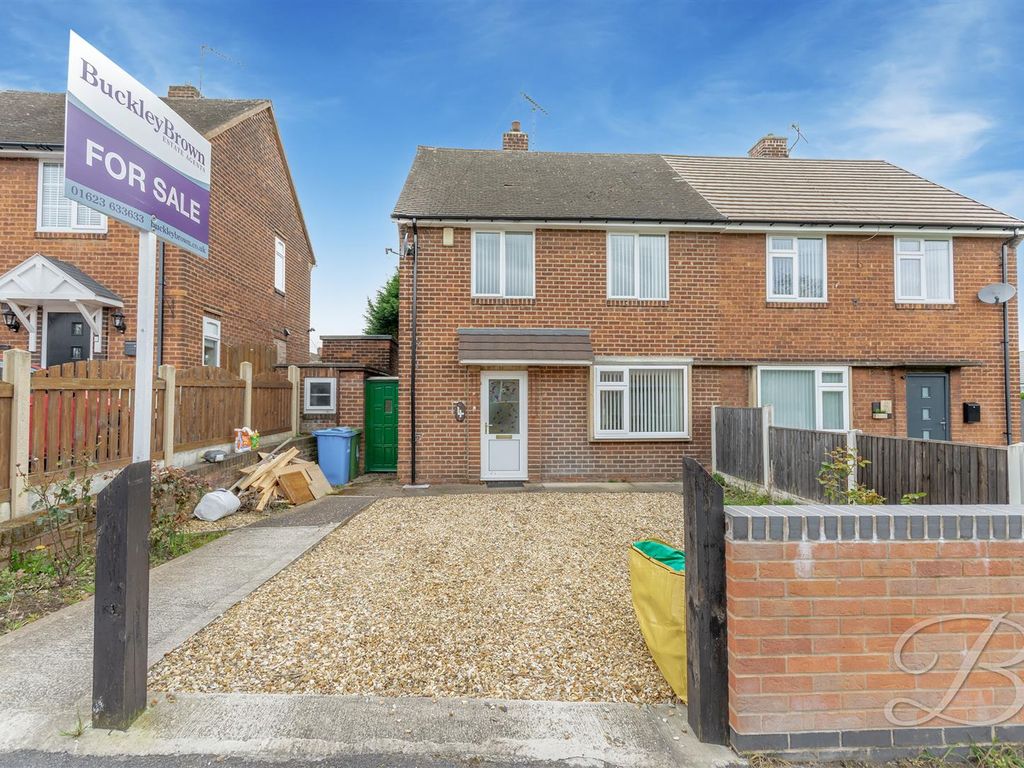 2 bed semidetached house for sale in Martlet Way, Worksop S80 Zoopla