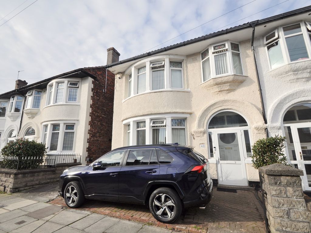 4 bed semidetached house for sale in Willoughby Road, Wallasey CH44