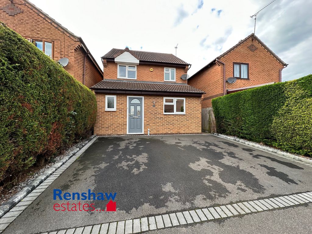 3 bed detached house for sale in Marlow Crescent, West Hallam, Ilkeston