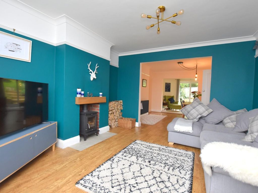 3 bed semidetached house for sale in Downs Road, Folkestone CT19, £