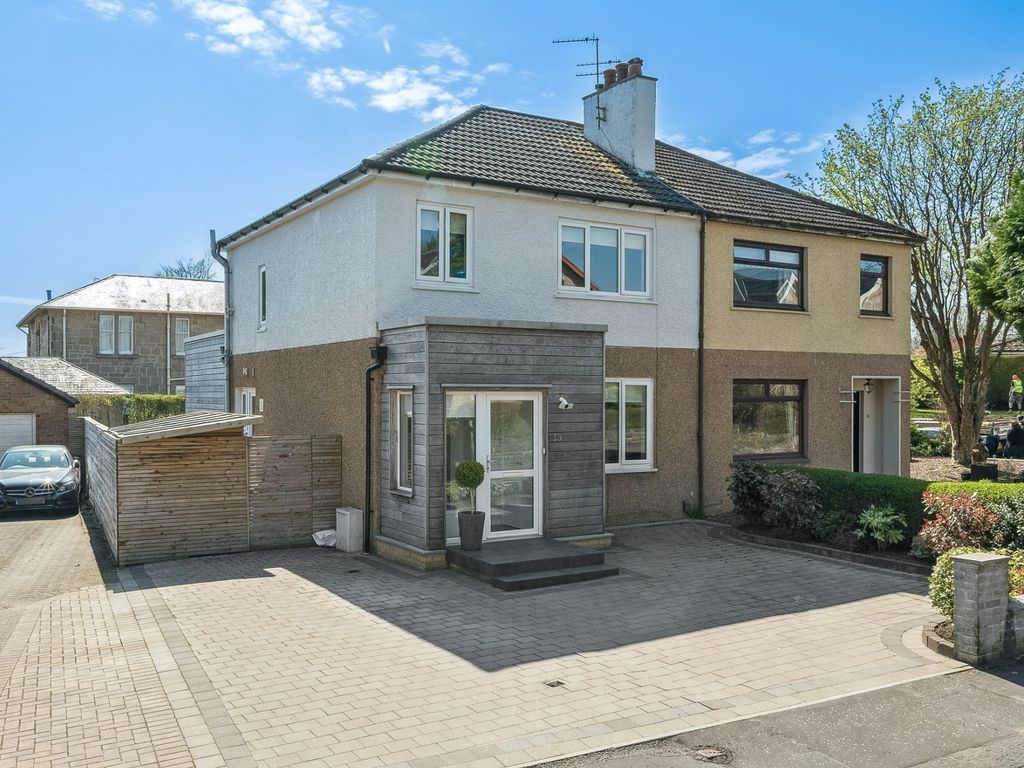 3 bed semidetached house for sale in Cairns Drive, Milngavie, East Dunbartonshire G62 Zoopla