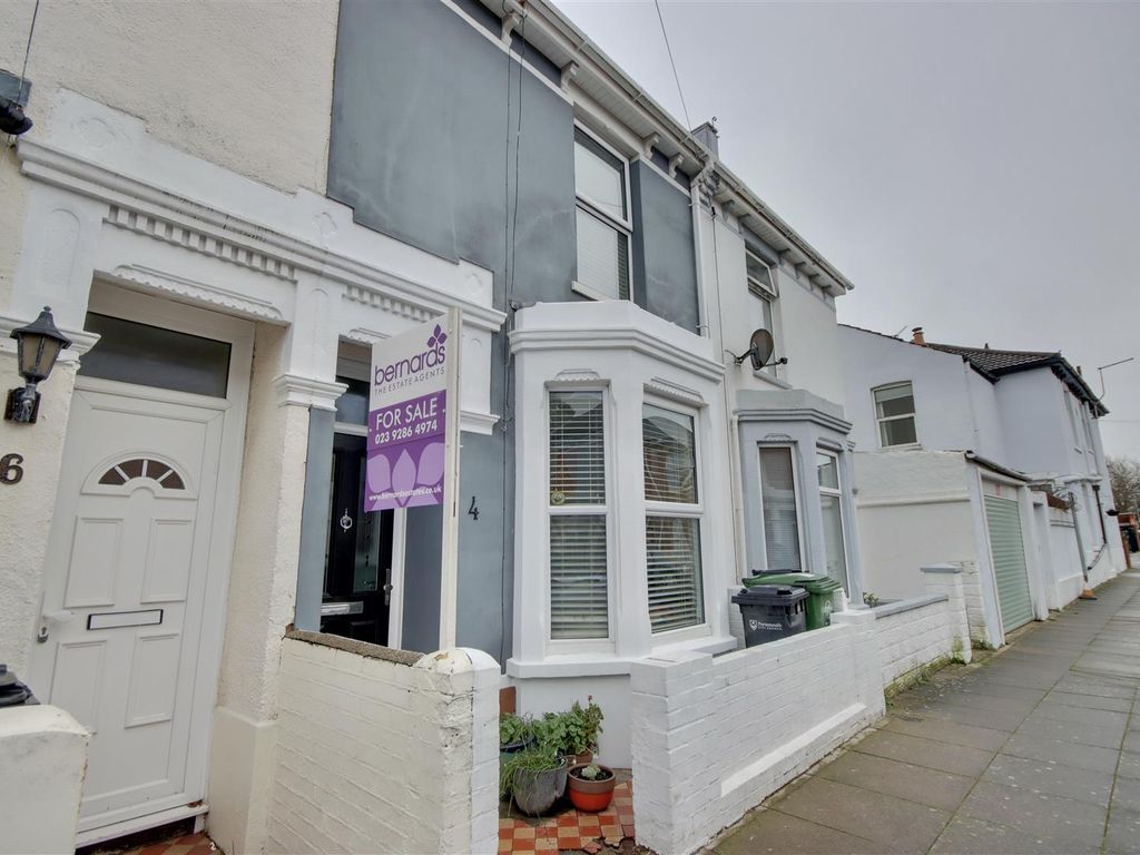 3 bed terraced house for sale in Hunter Road, Southsea PO4, £315,000 Zoopla