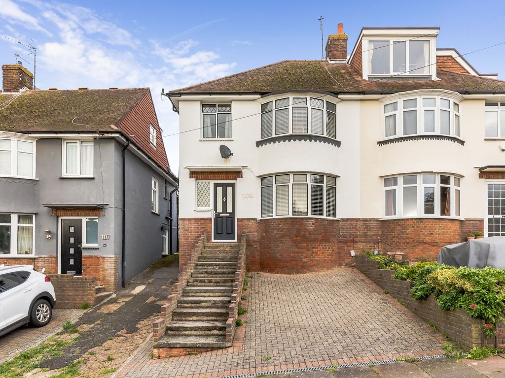 4 bed semidetached house for sale in Wilmington Way, Brighton BN1 Zoopla
