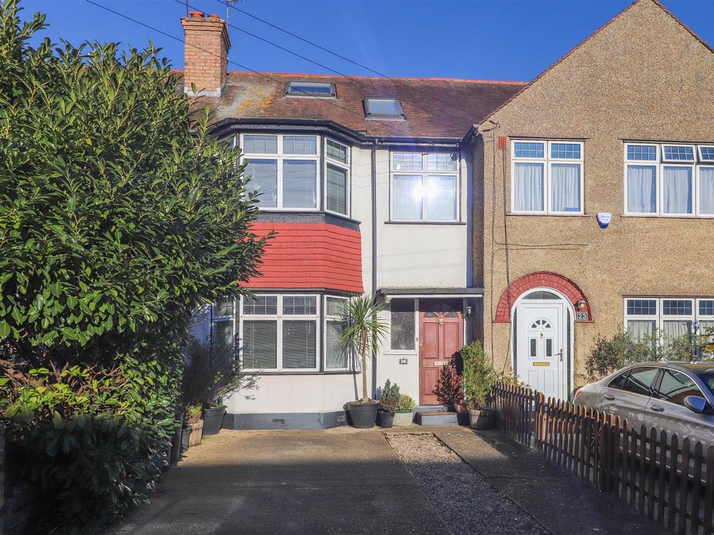 4 bed terraced house for sale in Merton Avenue, Hillingdon UB10, £