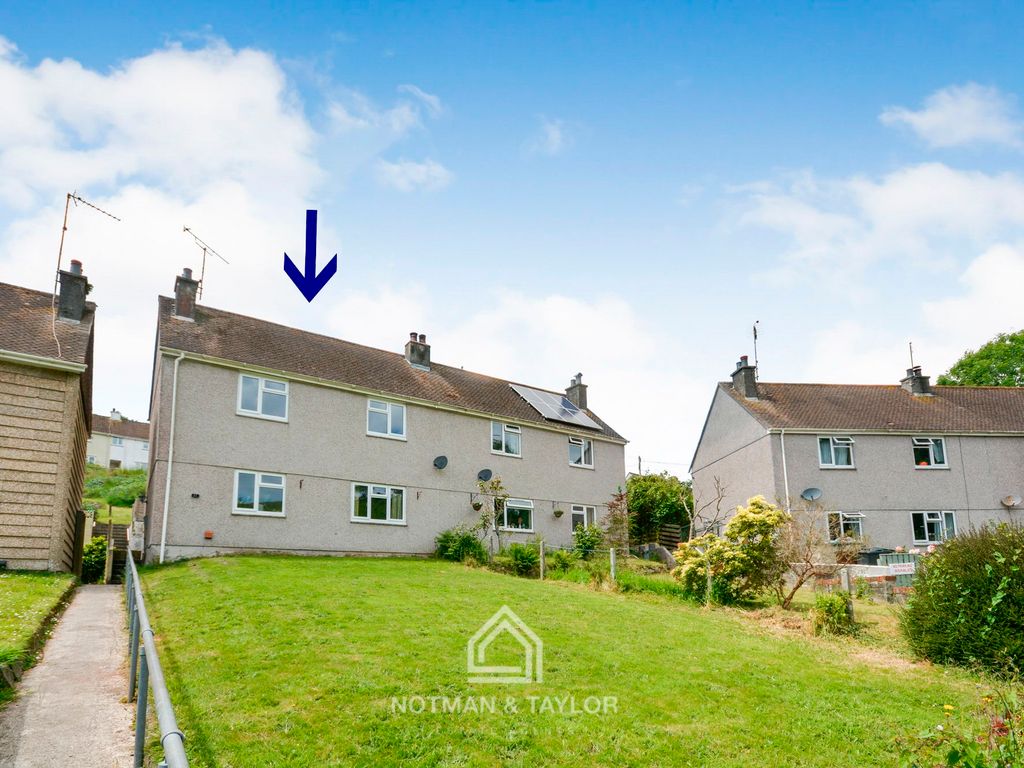 3 bed semidetached house for sale in Green Park, Cawsand, Cornwall