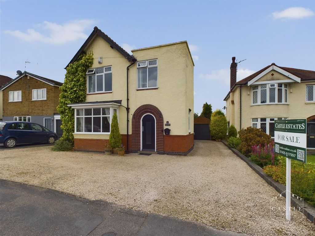 4 bed detached house for sale in Middlefield Lane, Hinckley LE10, £