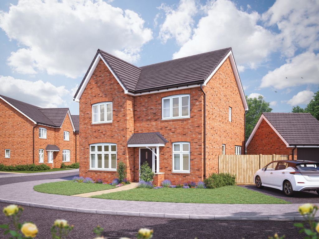 New home, 4 bed detached house for sale in "Aspen" at Chesterfield Road