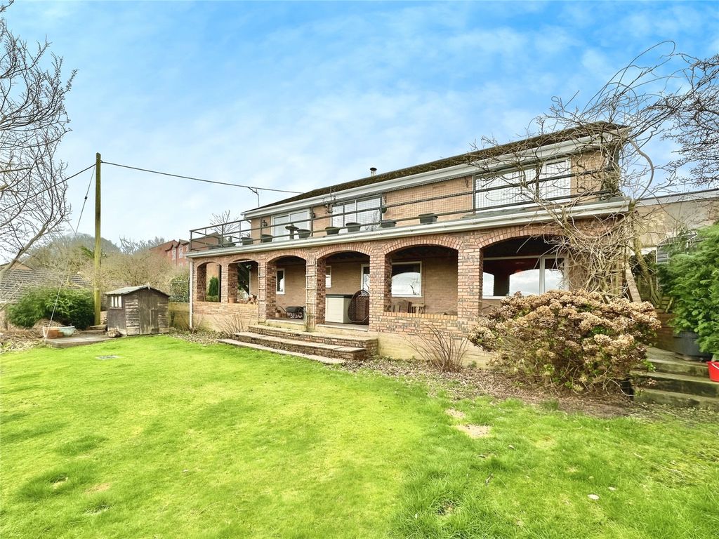 4 bed detached house for sale in Francis Road, Moss, Wrexham LL11, £