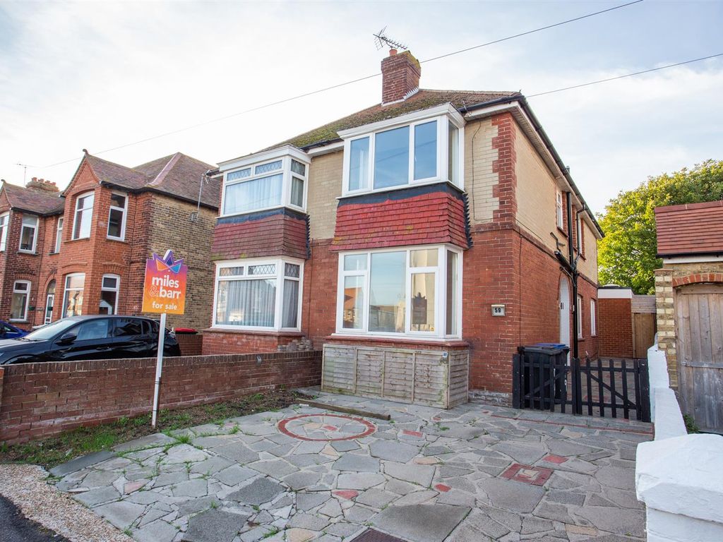 4 bed semidetached house for sale in Westbrook Avenue, Margate CT9