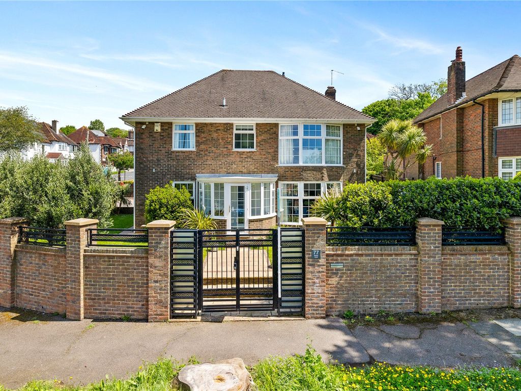 4 bed detached house for sale in Shirley Drive, Hove, Sussex BN3, £