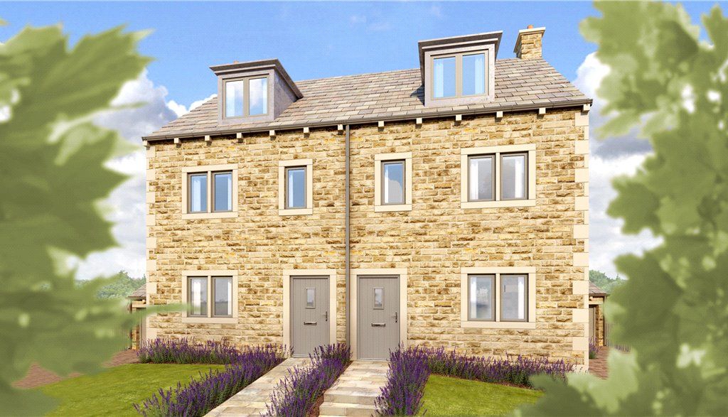 New home, 3 bed semidetached house for sale in Plot 4 Knowle Grange, Abbey Road, Shepley