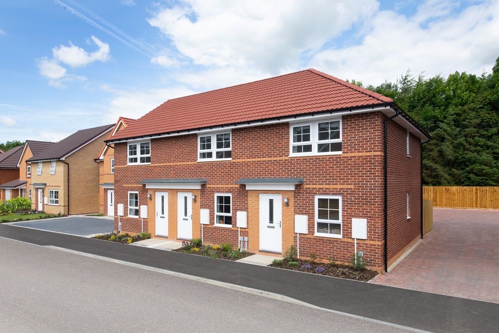 New home, 2 bed semidetached house for sale in "Kenley" at Bawtry Road