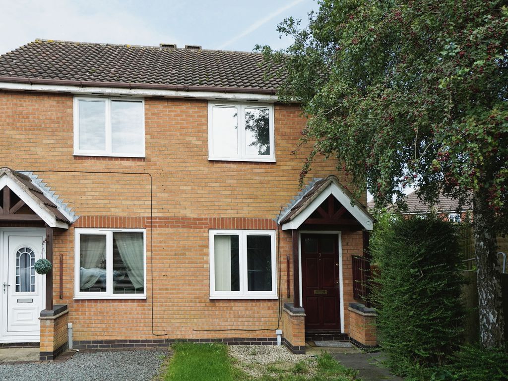 2 bed semidetached house for sale in Gamble Close, Ibstock