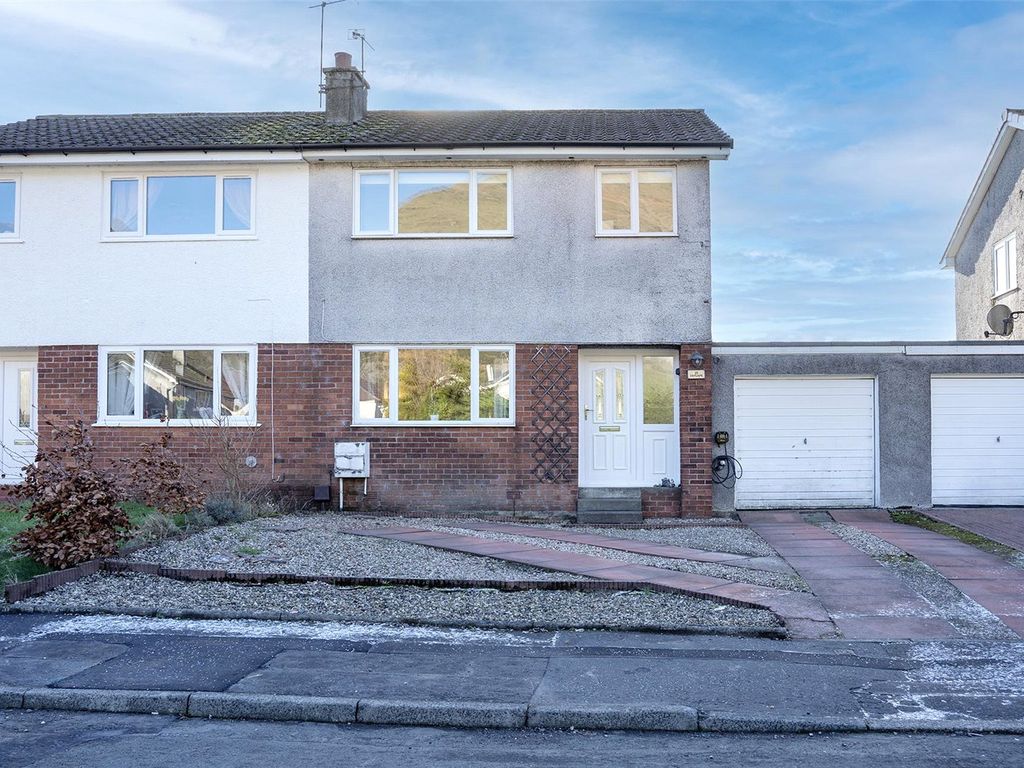 3 bed semidetached house for sale in Craigton Crescent, Alva FK12, £