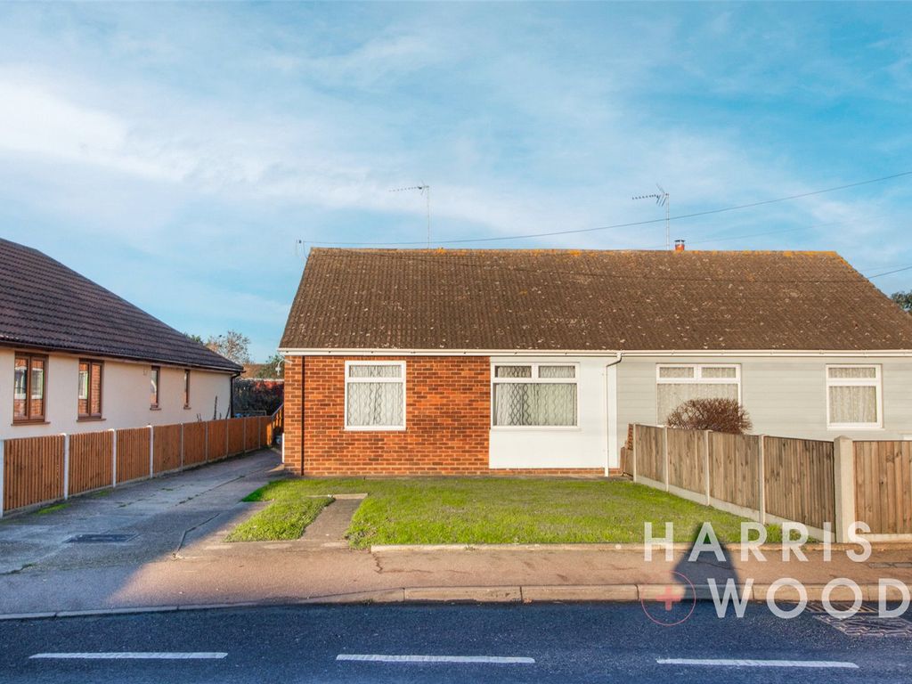 2 bed bungalow for sale in Clacton Road, Thorrington, Colchester, Essex