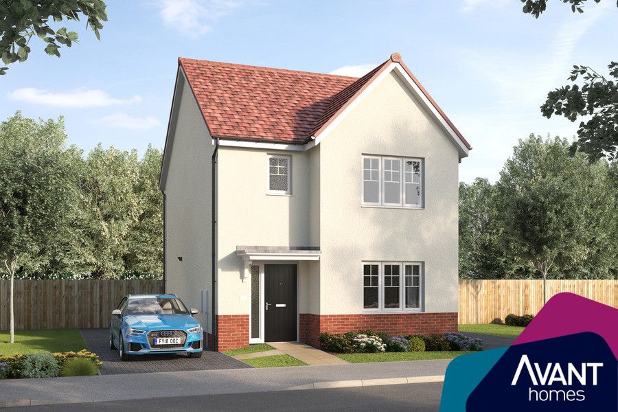 New home, 3 bed detached house for sale in "The Irkstone" at Draffen