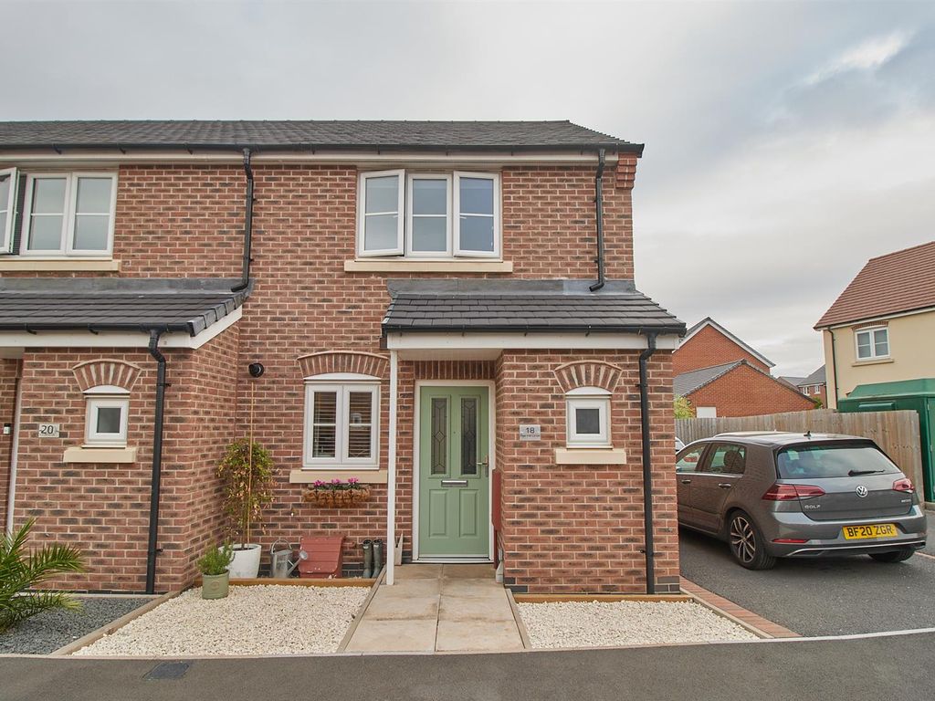 2 bed terraced house for sale in Rye Hill Drive, Sapcote, Leicester LE9