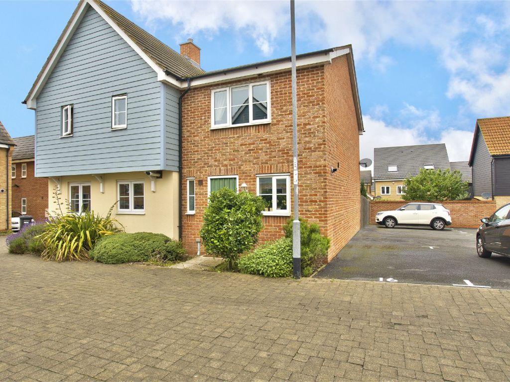 2 bed semidetached house for sale in Port Holme Close, Godmanchester