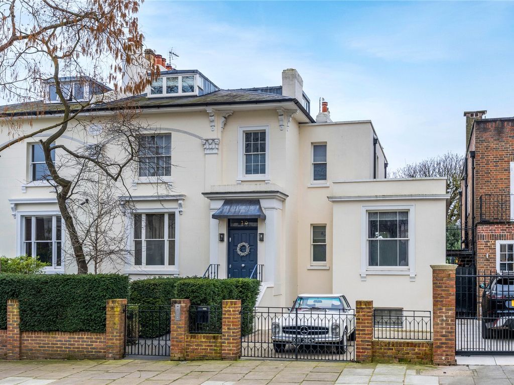 6 bed semidetached house for sale in Queens Grove, St John's Wood
