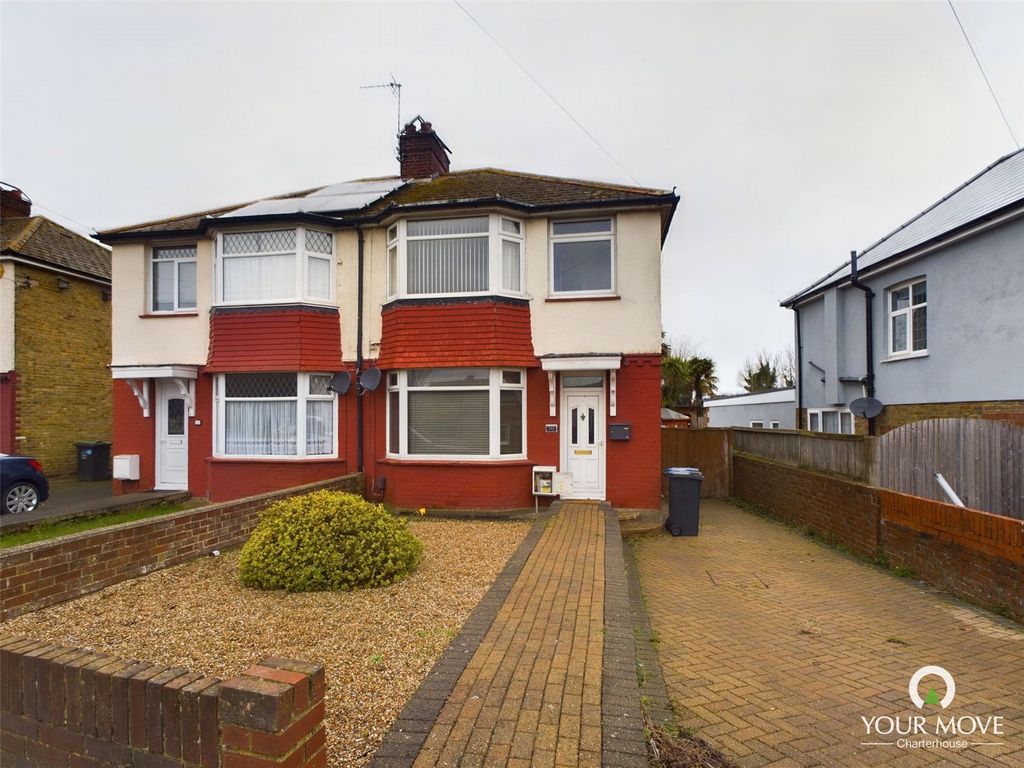 3 bed semidetached house to rent in Northwood Road, Broadstairs, Kent