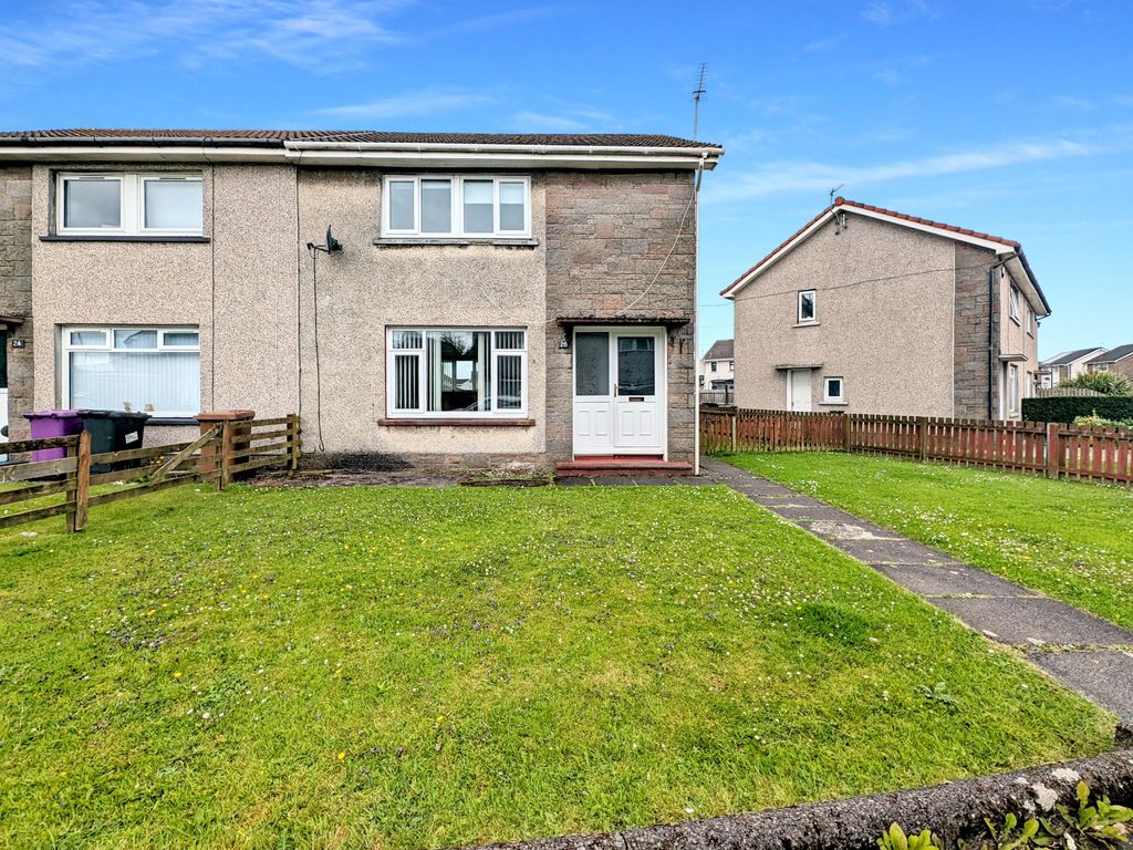 3 bed semidetached house for sale in Ailsa Road, Saltcoats KA21, £