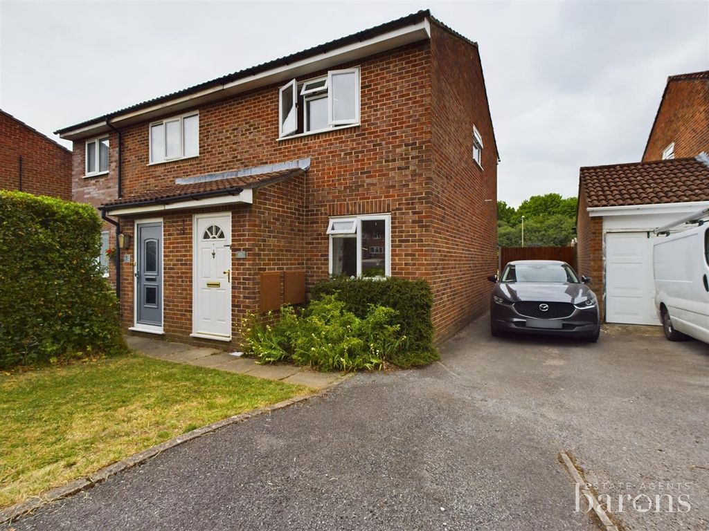 2 bed semidetached house for sale in Ellington Drive, Brighton Hill