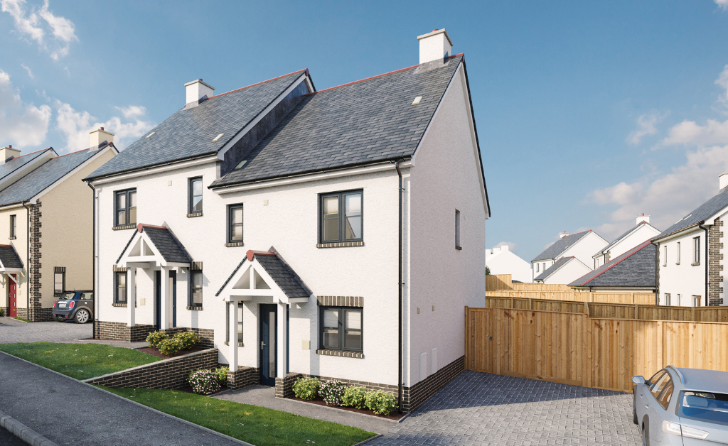 New home, 3 bed semidetached house for sale in Cornfields Walk