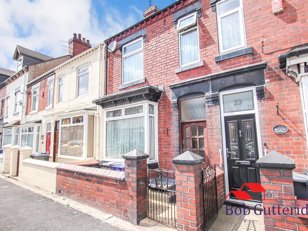3 bed terraced house for sale in Boulton Street, Wolstanton, Newcastle