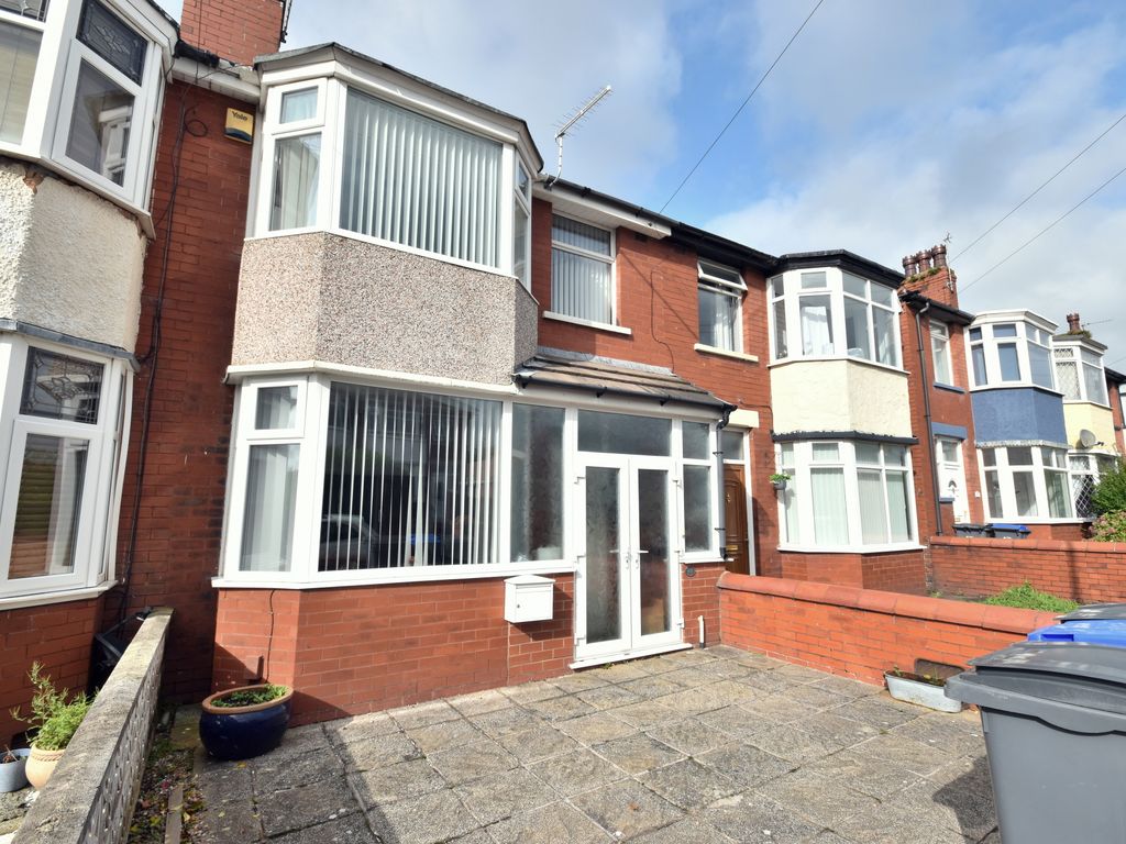 4 bed terraced house for sale in Goldsboro Avenue, Blackpool FY3, £