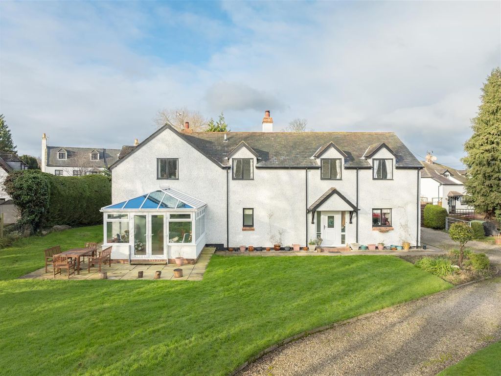 5 bed detached house for sale in Lower Denbigh Road, St. Asaph LL17, £