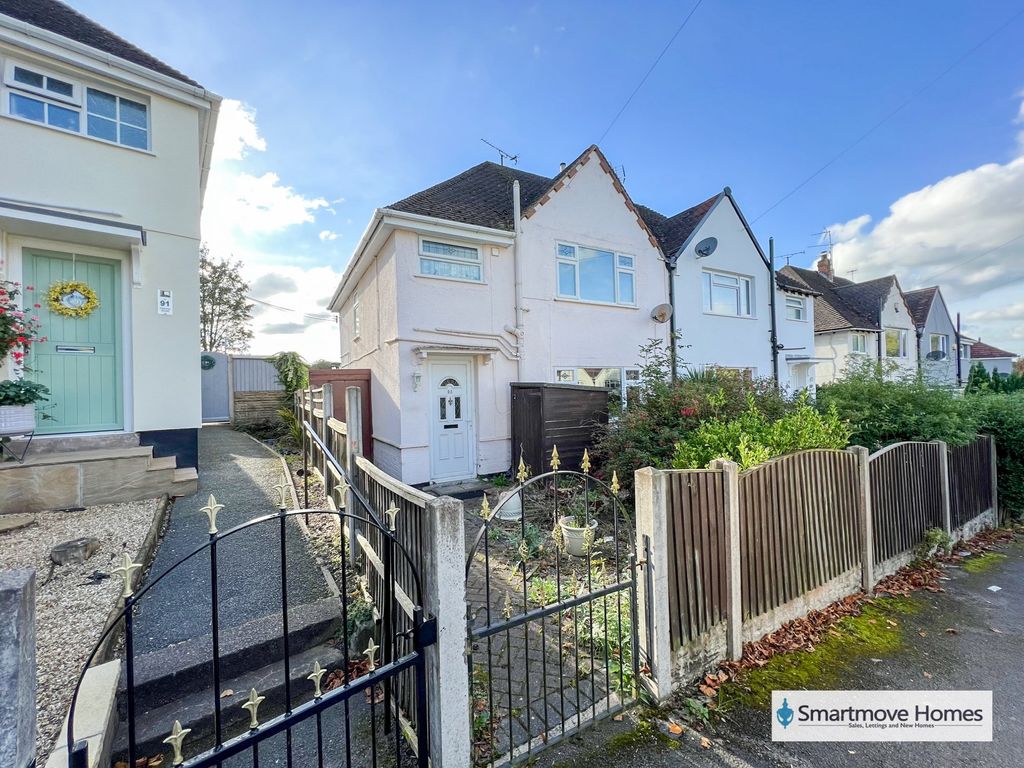 3 bed semidetached house for sale in Fletcher Street, Butterley