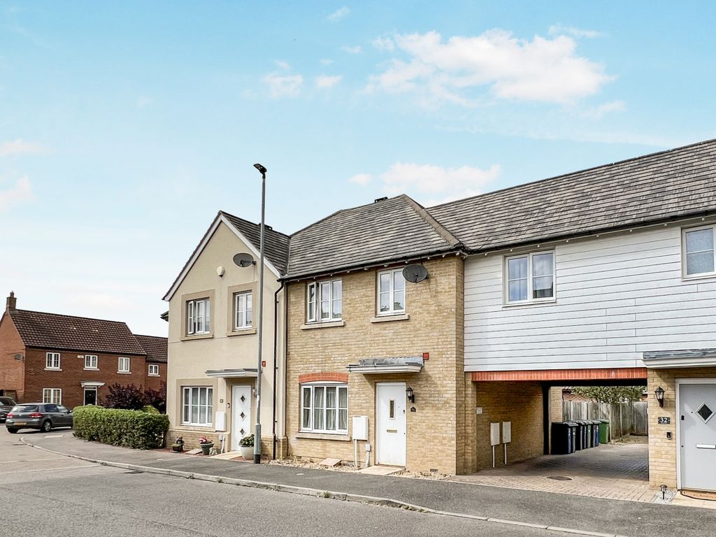 3 bed terraced house for sale in Stocker Way, Eynesbury, St. Neots PE19