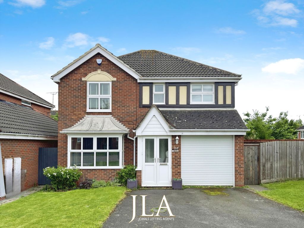 4 bed detached house to rent in Wilson Close, Braunstone, Leicester LE3