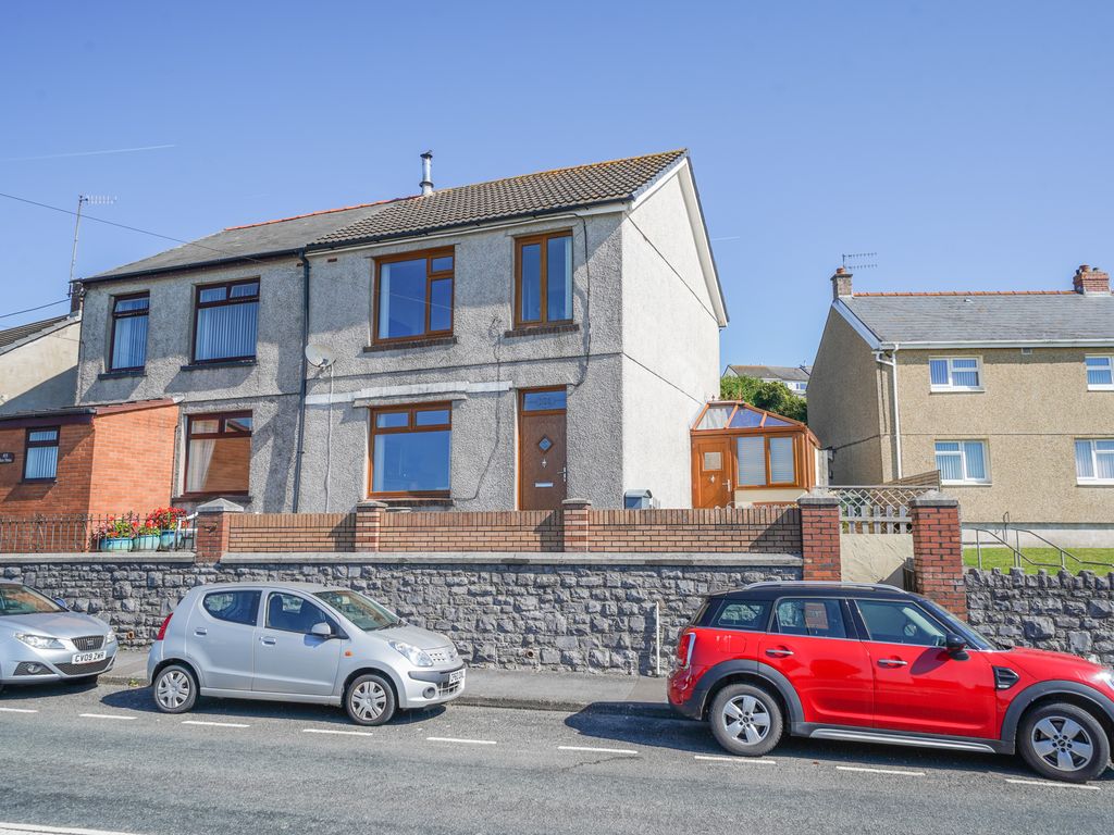 3 bed semidetached house for sale in Pwll Road, Pwll, Llanelli SA15