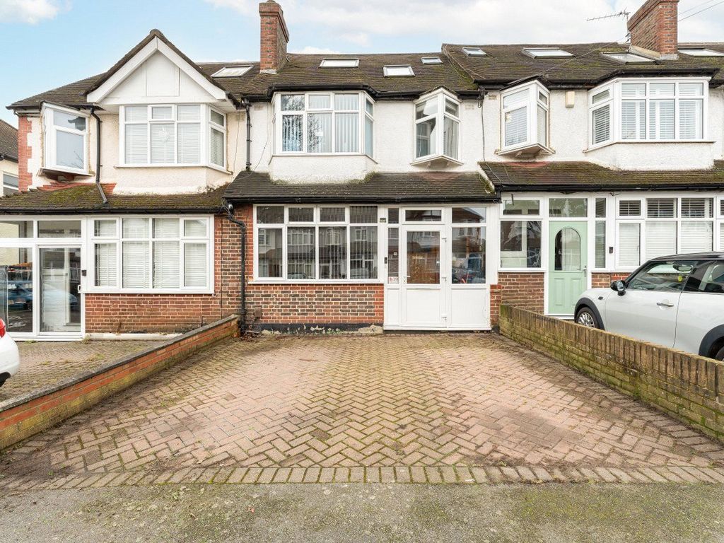 4 bed terraced house for sale in Taunton Close, Sutton, Surrey SM3, £