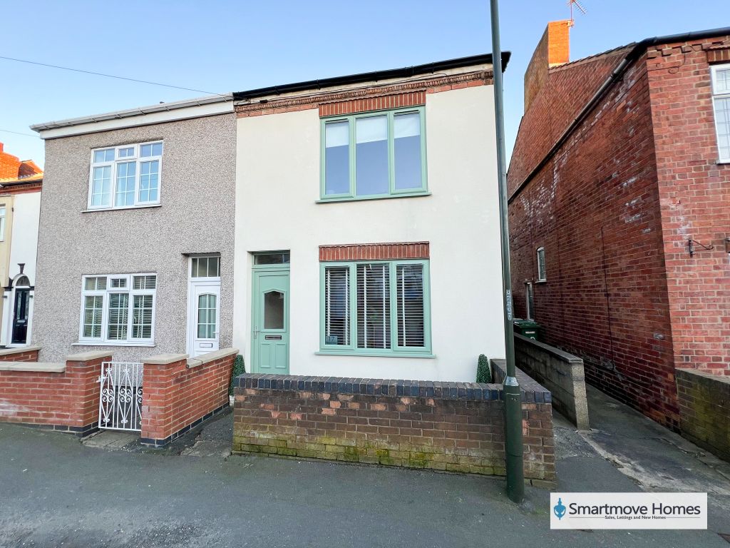 2 bed semidetached house for sale in Beighton Street, Ripley DE5, £